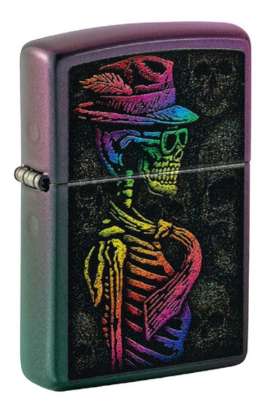 Encendedor Zippo Modelo 48192 Skull Design Garantia. 0