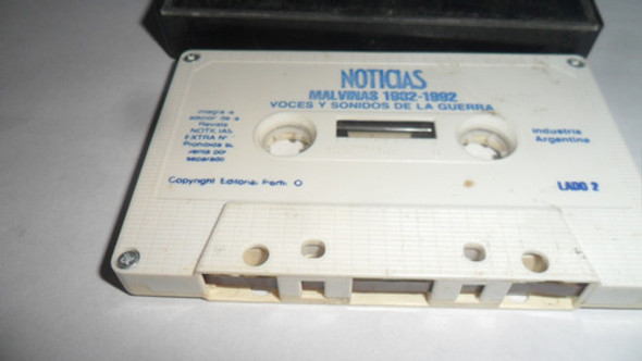 Cassette Noticias Malvinas 1982-1992 1