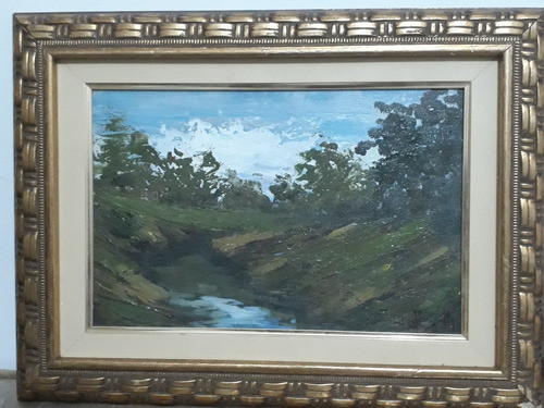 1543- Quadro De J. Albertti. Ost. 41x31 C/mold. Paisagem. 1