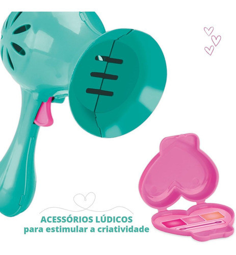 Kit Menina Camarim Fashion Salão Brinquedo Com 2 Peças Samba 1