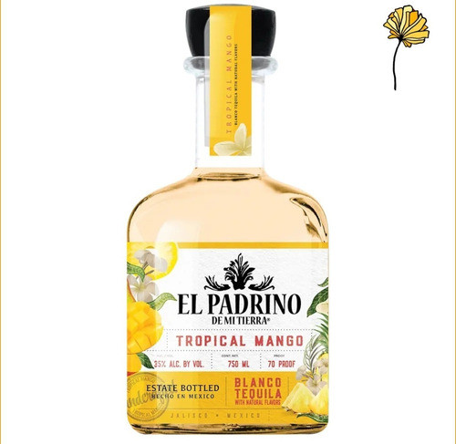 Tequila El Padrino Tropical Mango Envio Garantizado 0