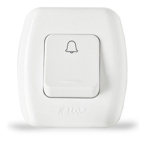 Interruptor Pulsador Exterior Timbre Blanco Kalop 0