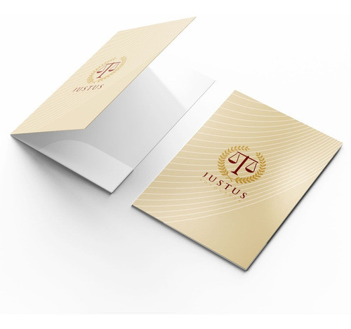 Pasta Contrato Personalizada Advocacia / Advogados 40 Und 1
