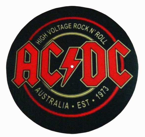 Slipmat Paño Suave Rigido 3mm Profesional Scrach Ac Dc P006 0