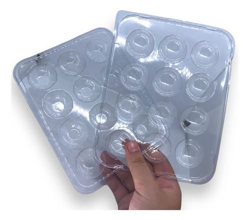 Flipball C/12 Cavidades 16cmx05cm Cristal C/05 Unid 0