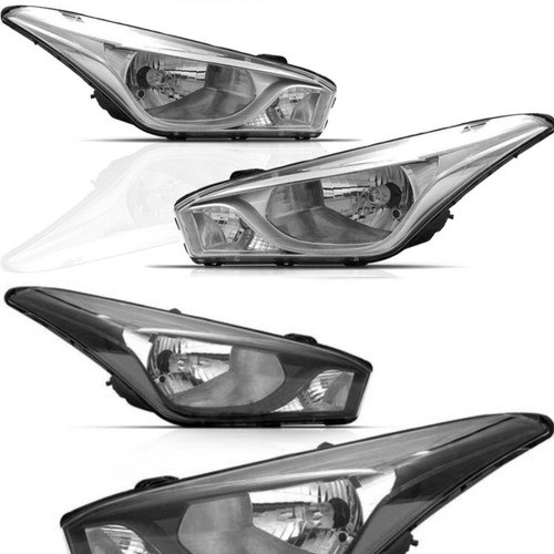 Carcaça Farol Esq Hb20 2012 2013 2014 2015 2016 2017 2018 19 1