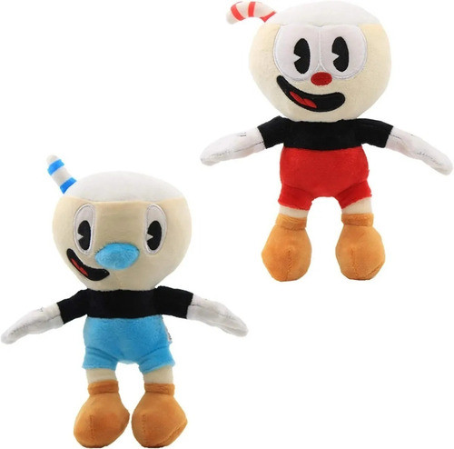 Peluche Cuphead / Mugman 23cm Cabeza De Taza Precio X2 0