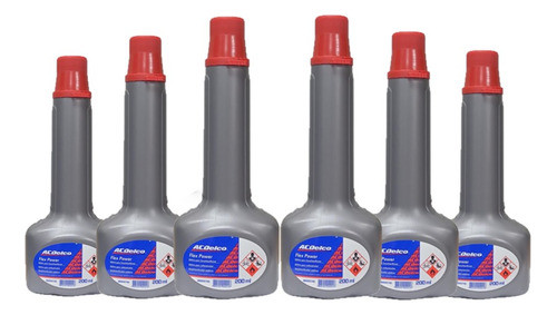 Kit 6 Aditivos Para Combustível Flex Acdelco Acdelco 0