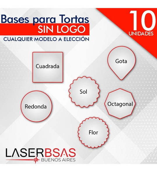 Base Para Tortas Fibroplus 40 Cm X10  Bt4000-fp-10 1