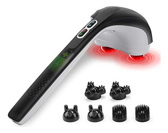 Masajeador De Espalda De Mano Inalámbrico Snailax Con Calor, 0