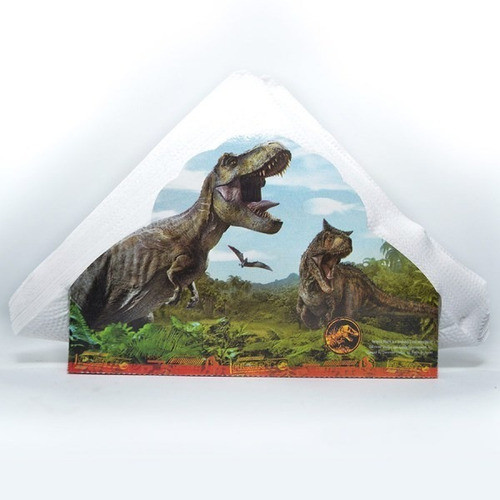 Kit Jurassic Mantel Plato Vasos Servilletas Piñata Guirnalda 1