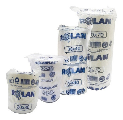 Rollo De Bolsas Arranque 20x30 Alta Densidad 750gr 0