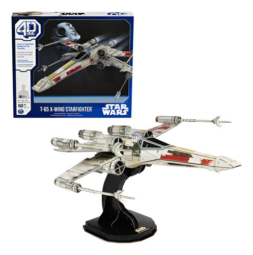 Rompecabezas Puzzle 160 Piezas Star Wars 4d Nave T-65 X-wing 0