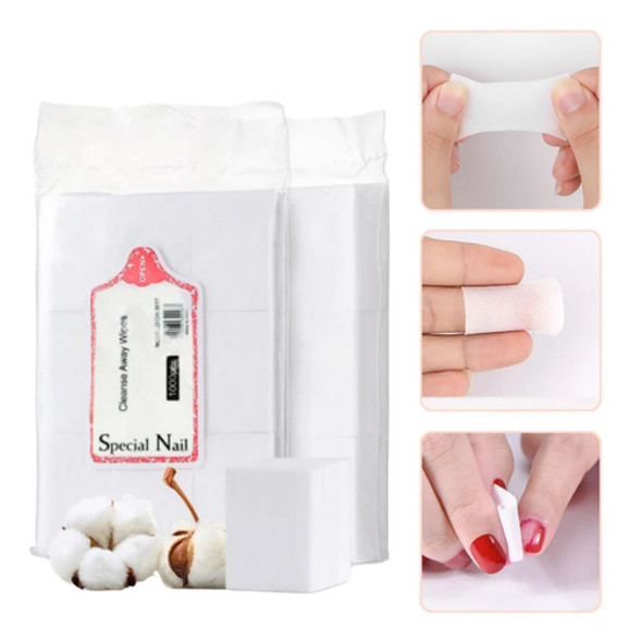 1000 Wipes Sin Pelusa Limpieza Gelificadas Acrílicos Rosa 0 1000 Wipes Sin Pelusa Limpieza Gelificadas Acrílicos Rosa 0