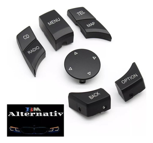 Teclas Botones Multime Idrive Bmw Serie1,3 E90 X1a6 Completo 1