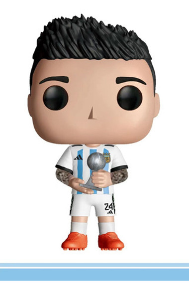 Muñeco Pop Enzo Fernandez Argentina Campeón Del Mundo 2022 1