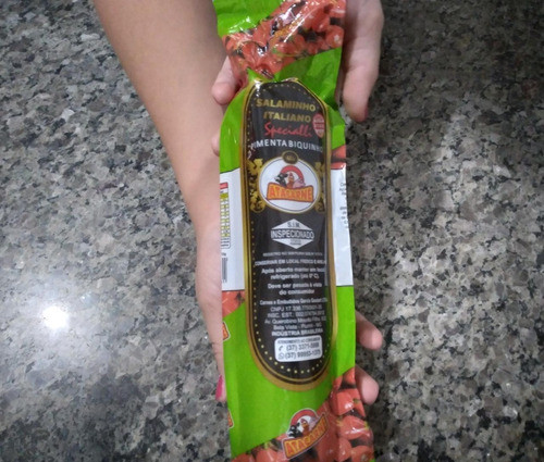 Salame Italiano Com Pimenta Biquinho Da Canastra 250g 1