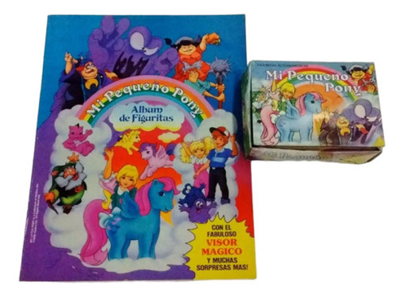 Album De Figuritas Mi Pequeño Pony Vacío + 50 Sobres 1986 0 Album De Figuritas Mi Pequeño Pony Vacío + 50 Sobres 1986 0