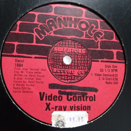 Vídeo Control X-ray Vision { Raridade De  1984 } Top 0