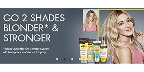 John Frieda, Pura Rubia, Aclara El Champú Y El Acondicionado 1
