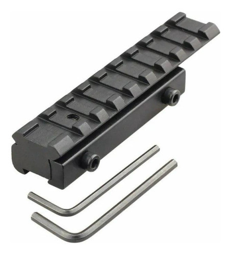 Adaptador Montaje Riel Cola De Milano A Weaver 9 Slots 0