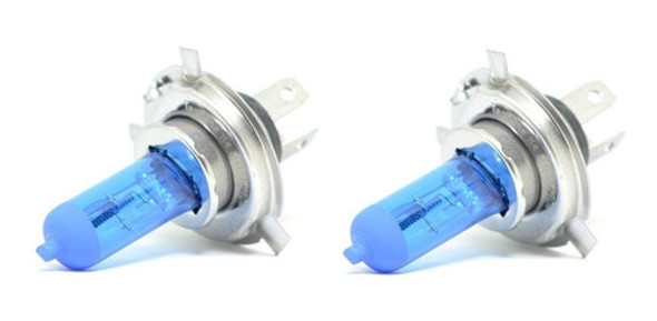 Par Lampada Super Branca Farol Baixo Gol G6 8500k H7 1