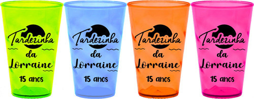 120 Copos Caldereta Twister Neon 500ml Personalizados 1