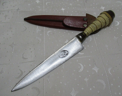 Antg Cuchillo Verijero Acero Carbón Ju-ca Tandil Cabo Mulita 0