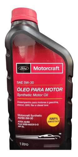 Kit Troca Óleo 5w30 Fiesta 1.0 1.6 2004 2005 2006 2007 2008 1