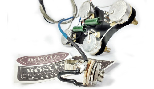 Kit Elétrica 50s Les Paul Capacitor A Óleo Militar Pio Russo .022 K42y Sem Chave 0