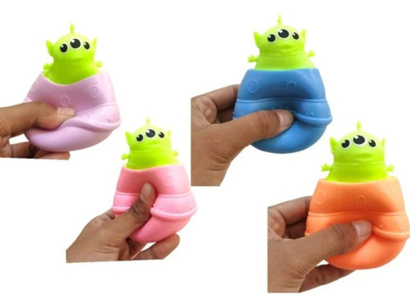Squishy Amansaloco Antiestres Alien Ovni X12 Ltf Shop 0