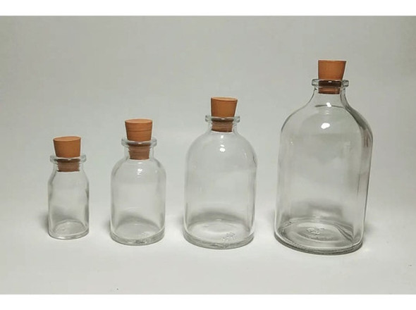 Frasco Vidrio C/tapa De Goma 8ml (x 10) 0