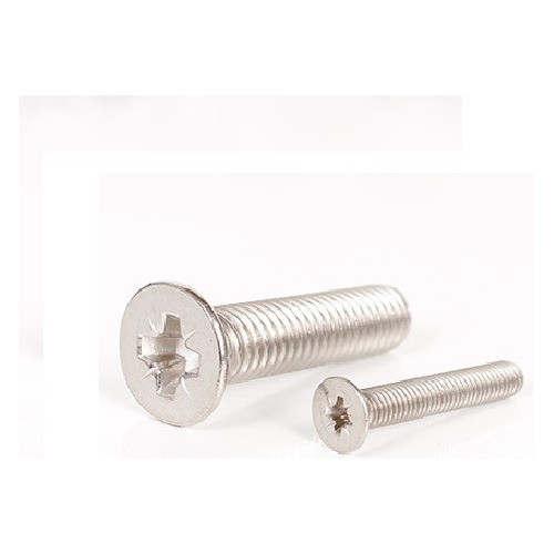 Tornillo Acero Inoxidable Cabeza Frezada M3x25 X10 U 1