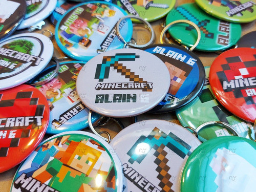 Pin Llavero Personalizado 10u 56mm Regalo Empresa Comercio 1