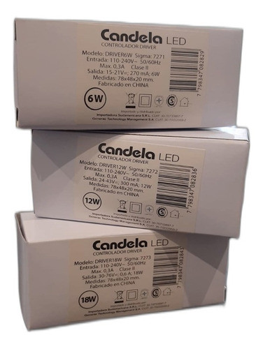 Driver Fuente P/ Plafon Panel Led 12w Transformador 1