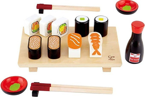 Juego Set De Sushi En Madera Hape - Upalalá 0