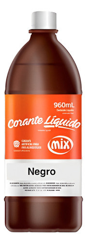 Colorante Líquido Negro Para Repostería 960 Ml 0