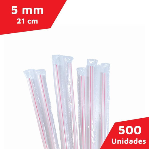 Canudo Embalado (c/500) 0