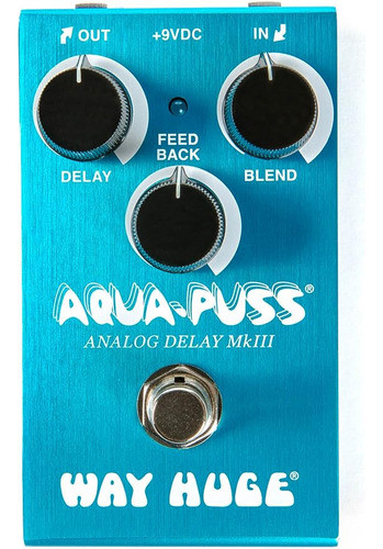 ~? Enorme Wm71 Aqua-puss Analog Delay Effects Pedal Bundle C 1