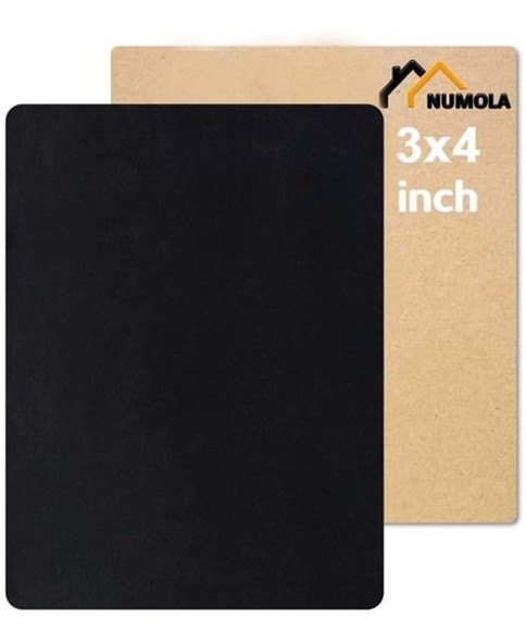 Parche Adhesivo Para Reparar Muebles Cuero Negro  7.5x10 Cm 0