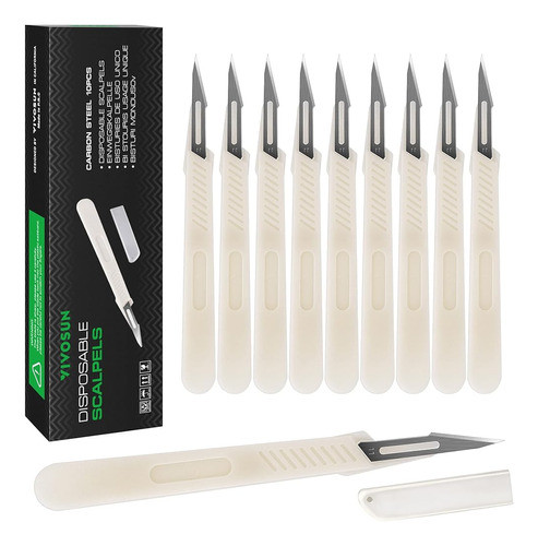 Vivosun #11 Cuchillas De Acero Con Alto Contenido De Carbono 0