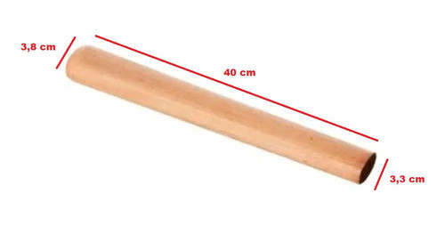 Cabo Mango Madera Para Maza 40cm Largo 38mmx33mm E.austral 1