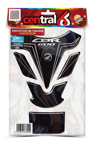 Protector Tanque Cbr600rr Negro Mk Motos 0