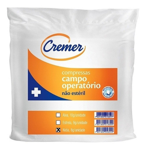 Campo Operatório Cremer Não Estéril 23cmx25cm - 100 Unidades 0
