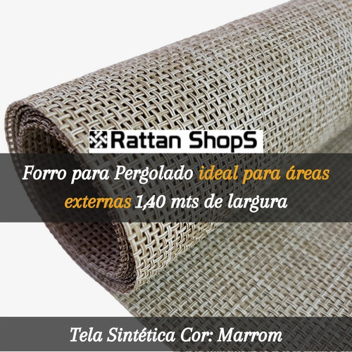 Tela Forro Sintético Pergolado Gourmet Externo 1,40x3,70 1