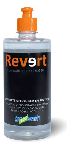 Revert - Eliminador De Ferrugem 500ml - Go Eco Wash 0