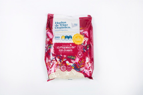 Harina Integral Hiperfina Organica 500g X10  Edlf 1