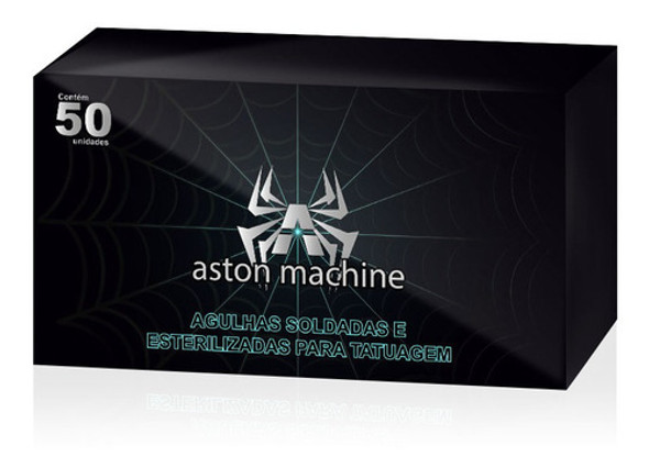 10 Bicos Descartáveis 7rl + 10 Agulhas Aston 07 Rl Tatuagem 1