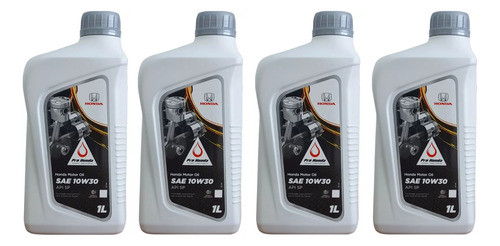 4l Oleo P/ Motor 10w30 Mineral - Honda Civic 2005 2006 2007 0