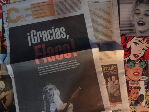 Spinetta Gracias Flaco Charly Garcia Clipping 0